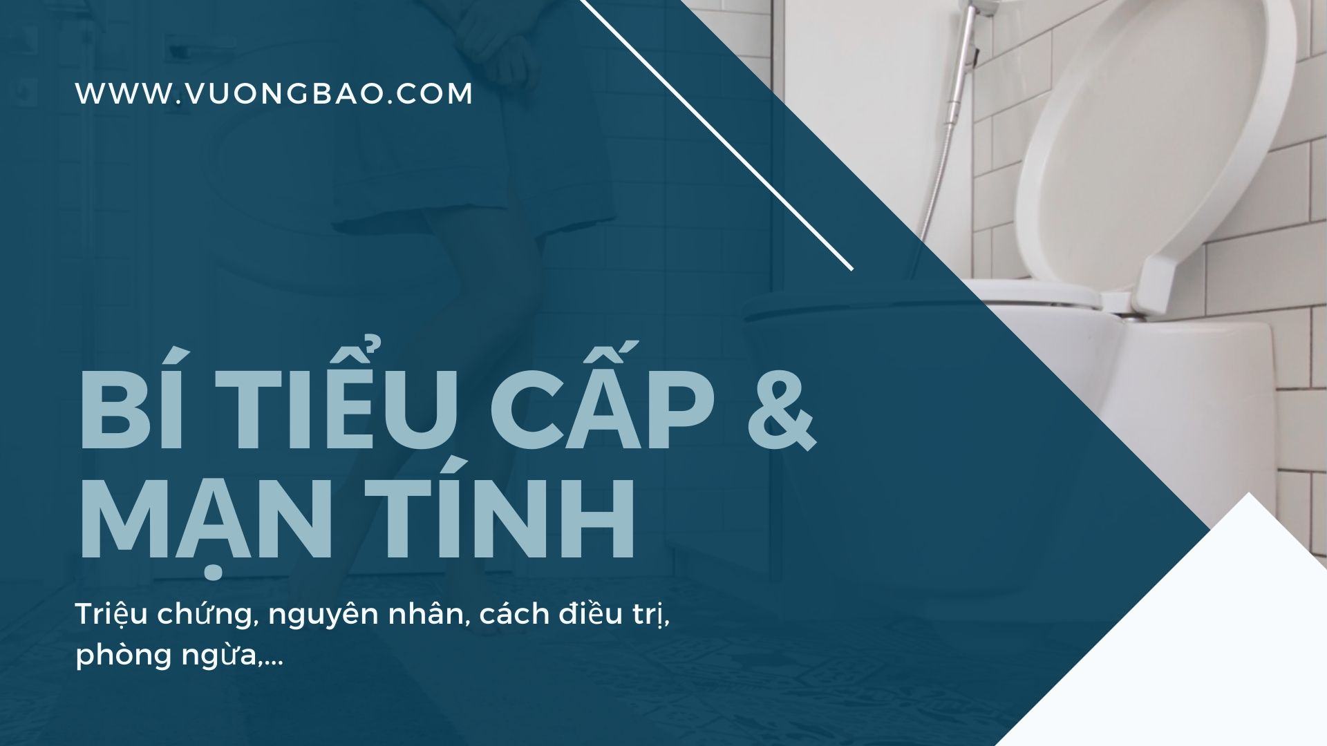 Phân biệt bí tiểu cấp tính và mạn tính