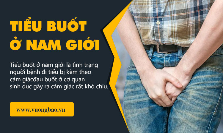 tiểu buốt ở nam