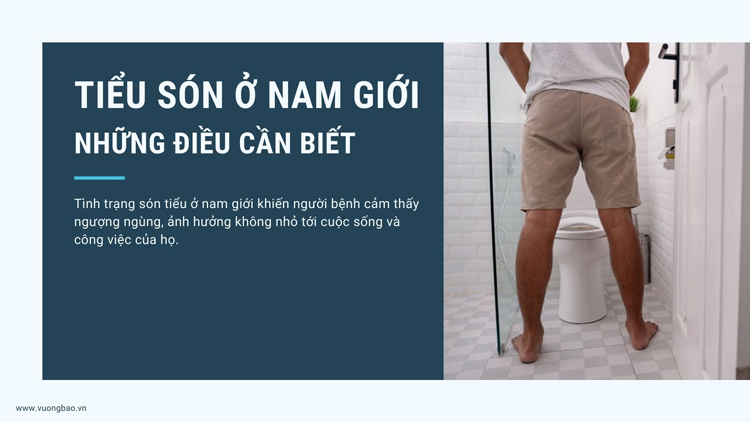 són tiểu ở nam giới