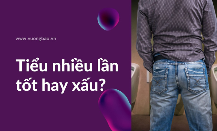 Tiểu nhiều lần có sao không? Cảnh báo bệnh gì nguy hiểm?